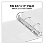 Universal Economy 3" 3-Ring View Binder, White (UNV20748)~#|#~0C74D5FC-0B4D-49C1-B4BC183BB40A6B0A_sc7