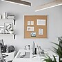 U Brands Cork Bulletin Board, Silver Frame, 3' x 3' (2877U00-01)~#|#~0C8871B3-ACF0-4398-BADC82DB63C95879_sc7