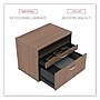 Alera®,  Open Office Series Low File Cabinet Credenza, 29 1/2×19 1/8×22 7/8,Modern Walnut~#|#~0C96DFBB-4F71-48AA-A374722F2AF41784_sc7
