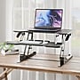 Mount-It! 30" W Manual Rectangular Adjustable Standing Desk Converter, Black (MI-15009S)~#|#~0C970C5D-6783-48C0-9410BB15F00F5A75_sc7