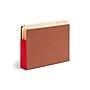 Smead 30% Recycled Reinforced File Pocket, 3" Expansion, Letter Size, Red/Redrope, 10/Box (73686)~#|#~0C9D5244-D0B9-4E60-BDB9B072C232B854_sc7