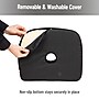 Mind Reader Memory Foam with Gel Core Office Chair Ergonomic Orthopedic Cushion, Black (GELCUSH-BLU)~#|#~0CBA7FF0-212E-40D7-97E3A7AE32E5E671_sc7