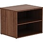 Lorell Relevance File Cabinet, 23.1"H x 29.5"W x 22"D, Walnut Laminate (LLR16232)~#|#~0CBF59D6-BC4D-4983-AEAC5C0E61FBA432_sc7