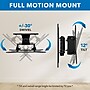 Mount-It! Compact Full Motion TV Wall Mount For TVs up to 50", Holds up to 44lbs. (MI-2829XL)~#|#~0CC7E249-DD73-4F24-9FAF8C5A4EF70B31_sc7