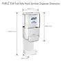 PURELL ES4 Wall Mounted Hand Sanitizer Dispenser, White (5020-01)~#|#~0CD46659-DBDD-4E37-AEC1E88D2323821A_sc7