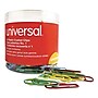 Universal No. 1 Paper Clip, Assorted, 500/Pack (UNV95001)~#|#~0CF18A99-85E2-48DD-8481950885E43500_sc7