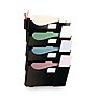 Universal Grande Central Filing System, Four Pockets, Black, 23 1/2"H x 16 5/8"W x 4 3/4"D~#|#~0CF3F674-13BB-4A98-A09E7B6EBD0E82BF_sc7