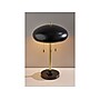 Adesso Cap Incandescent Table Lamp, Black/Antique Brass (1562-21)~#|#~0D1EC927-2988-4955-92CD6B768A69AC33_sc7