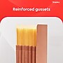 Staples Reinforced File Pocket, 5.25" Expansion, Letter Size, Brown, 10/Box (ST418335)~#|#~0D403353-4A2C-4251-89A9D74F897C8FB4_sc7