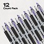 uniball 207 Retractable Gel Pens, Medium Point, 0.7mm, Violet Ink, Dozen (70221)~#|#~0D4318ED-FED0-4DB2-8C401A732C96215D_sc7