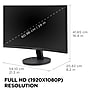 ViewSonic 24" Curved 100Hz LED Monitor, Black (VA2416C)~#|#~0D441BCE-ADC0-440C-A97C14D7ED6B0166_sc7