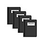 Better Office Composition Notebooks, 7.5" x 9.75", Graph Ruled, 80 Sheets, Black, 4/Pack (25604-4PK)~#|#~0D460C9D-221B-4804-80583A9A92AAA96B_sc7