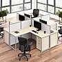 Bush Business Furniture Easy Office 3 Drawer Mobile File Cabinet, Natural Elm (EOF116NE-03)~#|#~0D697CA0-C03E-4DD7-A51B133D2E02FEBC_sc7