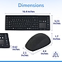 Delton M90/M44 Wireless Keyboard and Optical Mouse Combo, Black (DKMKITWM91-WB)~#|#~0D79E14B-587E-490C-974424CD8E16B17D_sc7