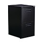 Alera 2-Drawer Mobile Pedestal File Cabinet with Recessed Pulls, Black, Legal (PA542820BL)~#|#~0D7C0040-05EE-4DFF-855054FF8EAE79E8_sc7