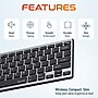 Delton N35 Portable/Travel/Small Wireless Keyboard and Mouse Combo, Silver (DKMKITMIN35-WB)~#|#~0D869C38-B012-4278-AA08EE48E8C3A242_sc7