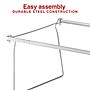 Staples Adjustable Hanging File Frame, Letter Size, Gray, 2/Pack (ST62542)~#|#~0D8CC561-F6DC-4316-A86DB3B17A3B0E3F_sc7