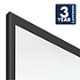 Quartet Classic Total Erase Dry-Erase Board, 96" x 48" (8' x 4'), Black Aluminum Frame (S538B)~#|#~0D8D33EF-E499-4A69-8AB5F903E154985A_sc7
