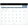 2026-2027 AT-A-GLANCE 21.75" x 17" Academic Monthly Desk Pad Calendar, White/Blue  (SKLPAY-32-27)~#|#~0D96A2E3-F23C-4468-927283E074726542_sc7