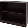 Lorell Essentials 30" 2-Shelf Bookcase with Adjustable Shelves, Espresso Laminate (LLR18249)~#|#~0DB94E6E-AFF6-4E98-BC220D313EF92F0C_sc7