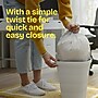 Glad Small 4 Gallon Twist-Tie Kitchen Trash Bag, White, 30 Total Bags (78817)~#|#~0DBBF4A0-52CF-4CB3-BEAEBA0D90ECFACB_sc7