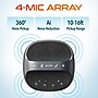 Delton C4700 Noise Reducing 360° Voice Pickup Wired/Wireless Conference Speaker Speakerphone, Black (DSC4700-WR)~#|#~0DCBDCBF-F051-438D-BCA03621C25856FE_sc7