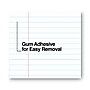 Universal Glue Top Writing Pad, 8 1/2" x 11 3/4", Wide Ruled, 50 Sheets/Pd, 12/Pk~#|#~0DE56924-1475-4DAE-9BF910D92259C57E_sc7