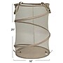 Household Essentials Collapsible Hamper, Mesh, Taupe (HE1158)~#|#~0DEEF0D6-E13B-4920-8AA4A23AFB6F810A_sc7