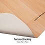 Mind Reader Hard Floor Chair Mat with Lip, 36" x 48'', Brown PVC (WDOFFCMAT-BRN)~#|#~0DFB0B9A-BB28-439B-BBF7CCE4C397D851_sc7