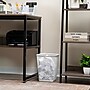 Mind Reader Metal Trash Can Without Lid, 5 Gallon, White, 2/Pack (2SQUAGA-WHT)~#|#~0E01083F-41BD-4674-83CE4B3F17306326_sc7