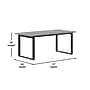 Flash Furniture Redmond 72"W x 36"D Conference Table, Laminate, Gray Oak (MTM7236LTGRYUBF)~#|#~0E056B5B-2D35-405F-9D5C660D557FDC77_sc7