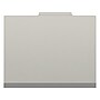 Medical Arts Press Pressboard Classification Folder, 1-Divider, 2" Expansion, Letter Size, Gray, 10/Box (DV-T42-14-3GRY-PKT)~#|#~0E28EE4E-4C7D-458A-8AB17A7EE7A3C167_sc7