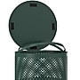 Furloo Steel Outdoor Trash Can with Lid, 13 Gallon, Green (FLO1-T-G)~#|#~0E2E44C0-C917-4E51-99C74B5BD0F9CD7A_sc7