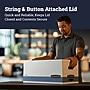 Bankers Box Stor/File Medium-Duty FastFold File Storage Boxes, String & Button, Legal Size, White/Blue, 12/Carton (00705)~#|#~0E34EAD1-7831-46E5-BB46496A280D2EEB_sc7