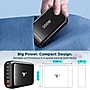 Turonic 200W 6-Port Desktop Charging Station, USB-C & USB-A, Black (350H43)~#|#~0E540792-B74F-4D1F-80B55AE54A939C45_sc7