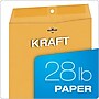 Quality Park Clasp & Moistenable Glue Kraft Catalog Envelopes, 9" x 12", Brown Kraft, 100/Box (QUA37890)~#|#~0E5EDF16-6C7B-4AA9-81DF3802A2F7323A_sc7