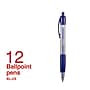 Staples Retractable Ballpoint Pens, Medium Point, 1.0mm, Blue Ink, Dozen (50794-CC)~#|#~0E73CC6E-6691-4E31-8352E0A460D06062_sc7