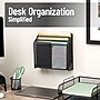 Mind Reader 3-Pocket Metal Mesh Mountable Wall File, Letter Size, Black (WAFIST3-BLK)~#|#~0E760A51-3E79-4BE5-BEAC65162C3E8D2B_sc7
