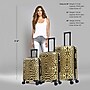 InUSA Prints 3-Piece Hardside Spinner Luggage Set, TSA Checkpoint Friendly, Cheetah Animal Print (IUAPCSML-CHE)~#|#~0E8C2F77-5C7F-490F-941B4885A1D30169_sc7