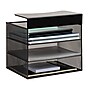 Mind Reader Slide-On Under Desk Metal Front Loading Letter Tray, Letter Size, Black (HUDESK-BLK )~#|#~0E920FA1-8410-4DD4-89CFF51BDF6F005D_sc7