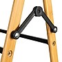 Household Essentials Bamboo V-Shaped Folding Clothes Drying Rack, Black (HE1203)~#|#~0E96D935-3C87-49FC-80792D3BBA5C4FDF_sc7