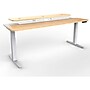 VersaDesk PowerLift Split-Level 72"W Electric Rectangular Adjustable Standing Desk, Maple/White (PL2SD7230-WM)~#|#~0E98DA4F-070C-4BF4-8047BBEBA049FBCE_sc7