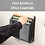 Mind Reader 3-Pocket Metal Mesh Mountable Wall File, Letter Size, Black (WAFIST3-BLK)~#|#~0EA55A20-5128-4E39-92234E37050AAB81_sc7