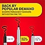 Sharpie Permanent Markers, Extra Fine Point (0.4mm), Black, 12/Box (2237936 )~#|#~0EB2F00C-A2FF-4CAA-A4FB40A9B4FFAF6E_sc7