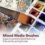 Princeton Velvetouch Mixed Media Synthetic Angle Shader Brush, 3/Pack (PBXP3950AS012-3)~#|#~0EB64430-0103-44FB-8508244DAFF52C8F_sc7