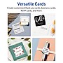 Avery Square Rounded Corners Business Cards, Matte White, 90/Pack (19479399838)~#|#~0EC264D9-2CDB-4E4B-94179B535EAAF171_sc7