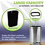 Alpine Industries Stainless Steel Trash Can with Liner, 10.5 Gallon, 2/Pack (ALP470-40L-2PK)~#|#~0EC59D89-2F7F-46C9-A2D46F82EFA2776C_sc7