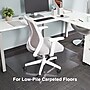 Staples Carpet Chair Mat with Lip, 45" x 53'', Low-Pile, Clear (20232-CC)~#|#~0ECAD638-925F-46B9-B392A1CD83D59461_sc7