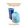 Coastwide Professional 60 Gallon Trash Bag with 30% PCR, 38" x 58", Low Density, 0.8 mil, Blue, 100 Bags/Box (CW62414)~#|#~0ECC956A-9DE7-4DCE-BC704C0D3223BB51_sc7