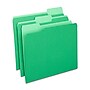Staples File Folders, 1/3-Cut Tab, Letter Size, Green, 24/Pack (22948-US)~#|#~0EEC6D50-2DA6-424D-982FD4AB45D4241D_sc7